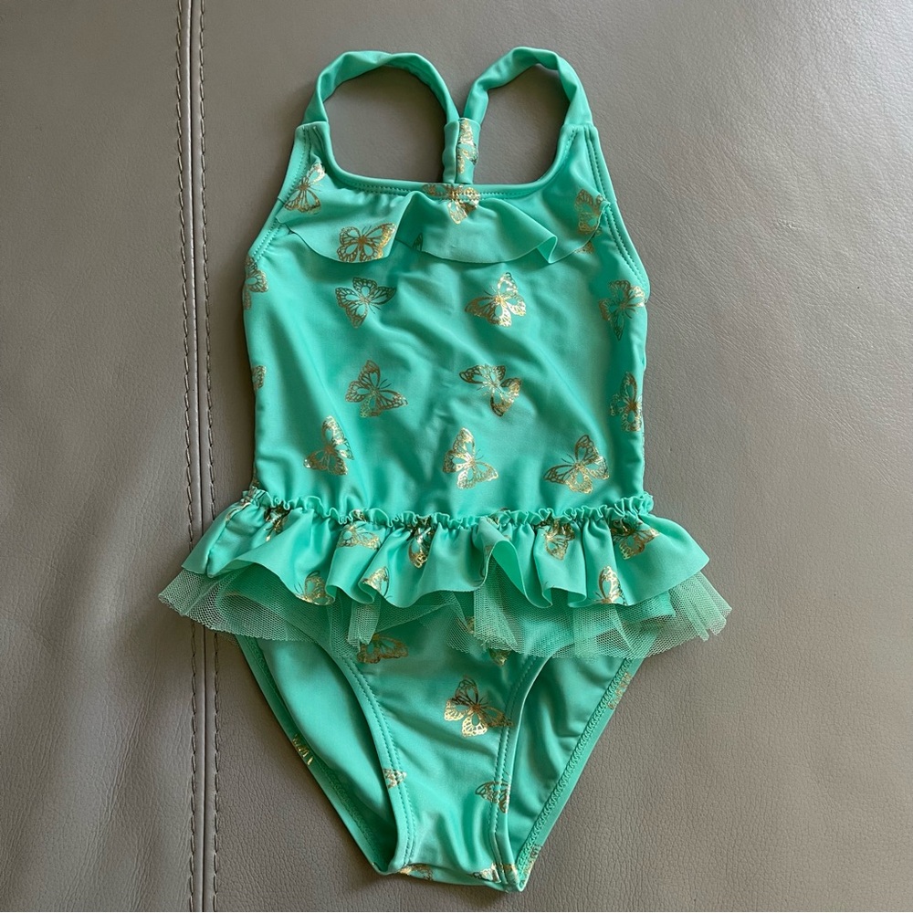 Charming Butterfly Kids Swimwear